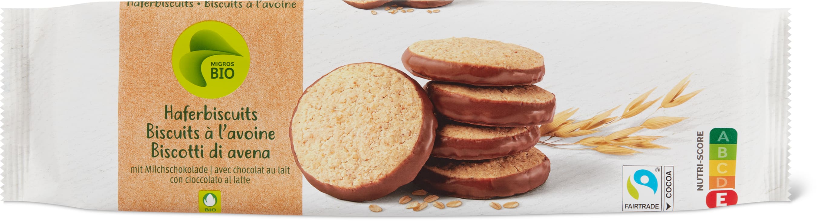 Haferbiscuits Milchschokolade